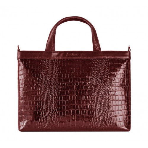 Сумка мужская IssaHara B3 (22-02) коричневая крокодил