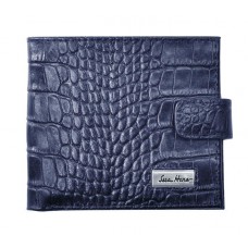 Портмоне IssaHara WB1-1 (23-00) синее крокодил