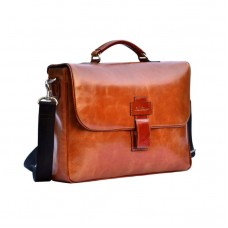 Сумка чоловіча IssaHara B20 (04-00) коричнева