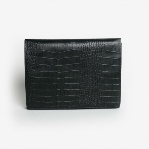 Клатч IssaHara CL1 (21-00) черный крокодил