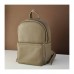 Жіночий шкіряний рюкзак JIZUZ Carbon Beige бежевий