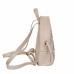 Жіночий шкіряний рюкзак JIZUZ Archer Beige бежевий
