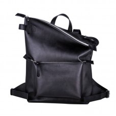 Женский кожаный рюкзак JIZUZ Voyager Black черный