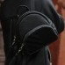 Женский кожаный рюкзак JIZUZ Turismo Black черный