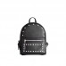 Жіночий шкіряний рюкзак JIZUZ Sport Black Rock чорний