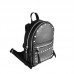Жіночий шкіряний рюкзак JIZUZ Sport Black Rock чорний