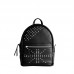 Жіночий шкіряний рюкзак JIZUZ Sport Black Flag чорний