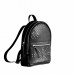 Жіночий шкіряний рюкзак JIZUZ Sport Black Flag чорний