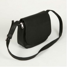 Жіноча сумка через плече М52-16 чорна