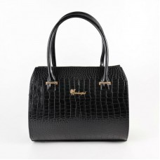 Женская сумка под кожу крокодила М50-10/Z черная
