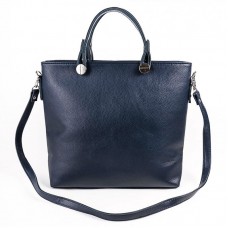 Жіноча сумка зі шкірозамінника М61-39 синя