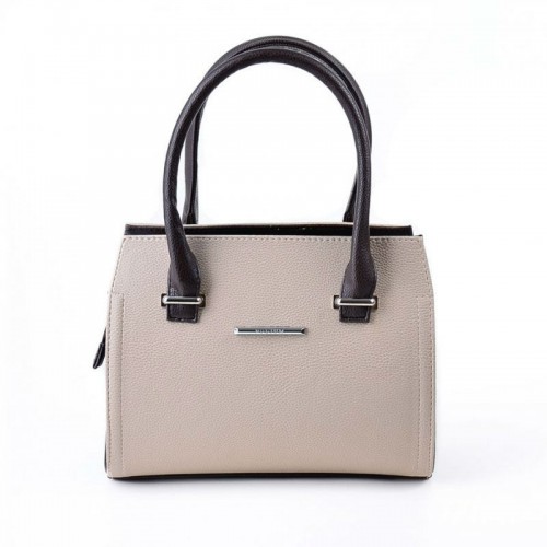 Жіноча каркасна сумка М68-66/40 бежева