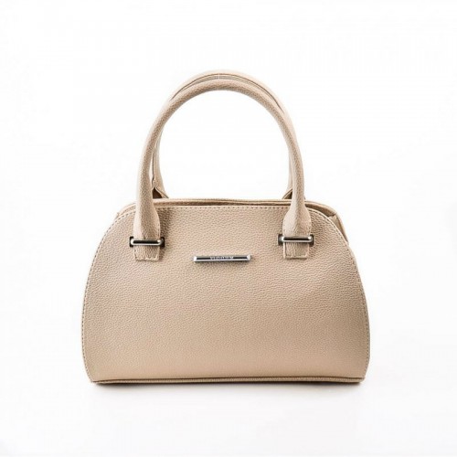 Жіноча каркасна сумка М70-66 бежева