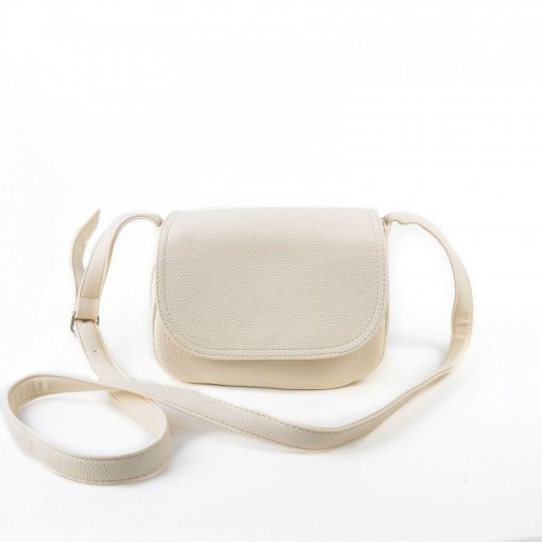 Женская сумка через плечо М55-64 бежевая