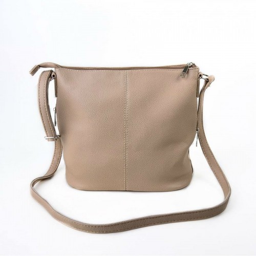 Женская сумка через плечо М78-66 бежевая