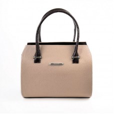 Жіноча сумка зі шкірозамінника М50-66/13 бежева