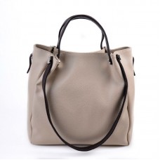 Женская сумка из кожзаменителя М130-66/40 бежевая