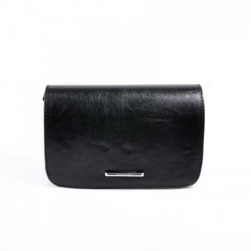 Жіночий клатч зі знімним ремінцем М63-Z чорний