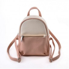 Жіночий маленький рюкзак М124-65/64 бежевий