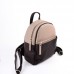 Женский рюкзак из искусственной кожи М124-66/40 бежевый