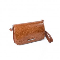 Женская сумка-клатч М63-205-5/1 коричневая