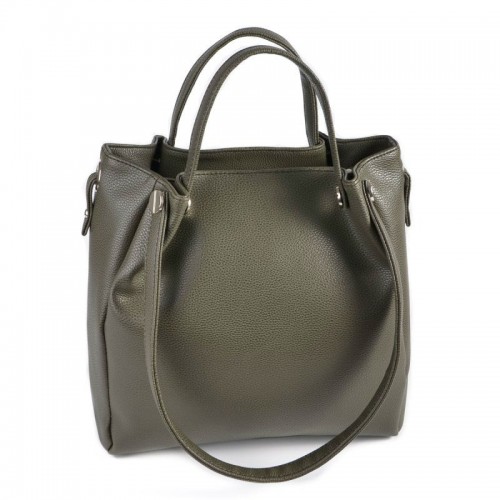 Женская сумка из кожзаменителя М130-74 зеленая