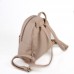 Жіночий річний рюкзак М124-66 бежевий