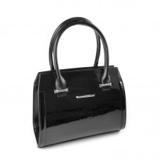 Жіноча лакова сумка М68-лак /Z чорна