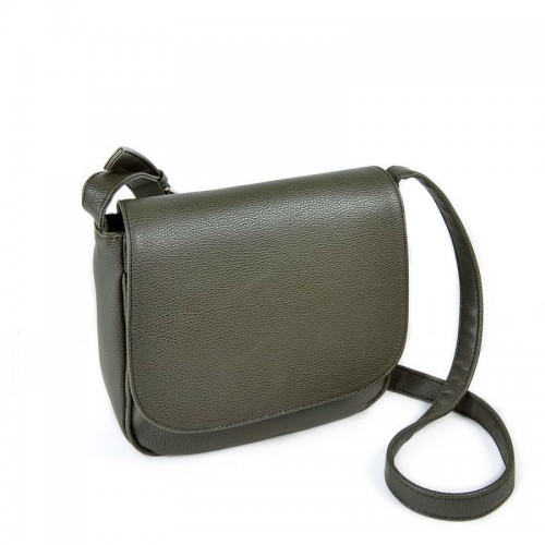 Жіноча наплічна сумка М52-74 зелена