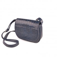 Жіноча маленька сумочка через плече Камелія М55-39/11 синя