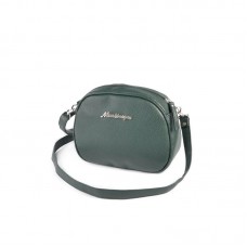 Міні-сумочка круглої форми Камелія М174-73 зелена