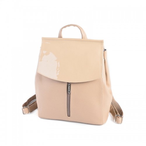 Жіночий рюкзак-трансформер Камелія М159-66/77 бежевий+молочний