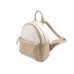 Жіночий маленький рюкзак Камелія М160-78/83 бежевий+молочний