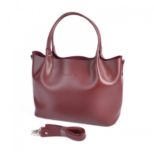 Женская сумка-шоппер Камелия М193-70 Бордовая