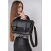 Жіноча сумка зі шкірозамінника Камелія М253-63 Чорна