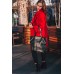Черная сумка из кожзаменителя Камелия М225-42 Черная