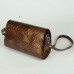 Женский клатч с имитацией кожи крокодила М63-241-1/1 коричневая