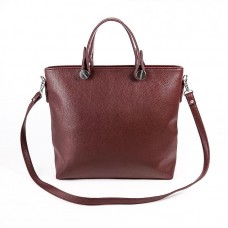 Женская сумка из искусственной кожи М61-38 бордовая