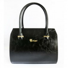 Женская деловая сумка М50-27/лак черная