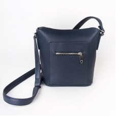 Женская мини-сумочка через плечо М107-39 синяя