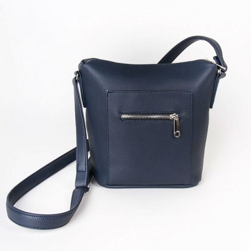 Женская мини-сумочка через плечо М107-39 синяя