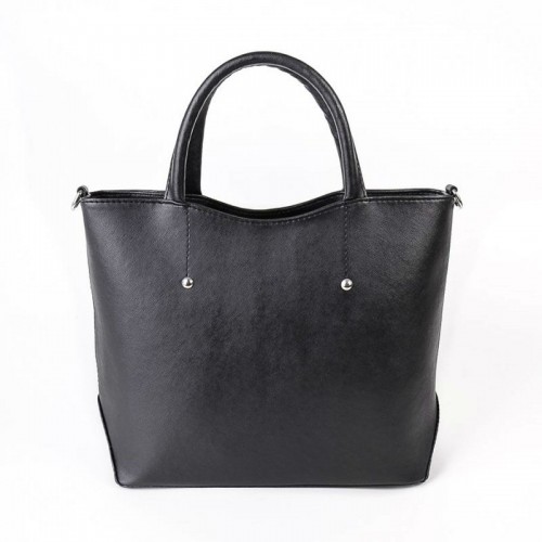 Женская сумка из кожзама М75-46/47 черная