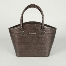 Женская сумка из заменителя кожи М64-212-4 серая