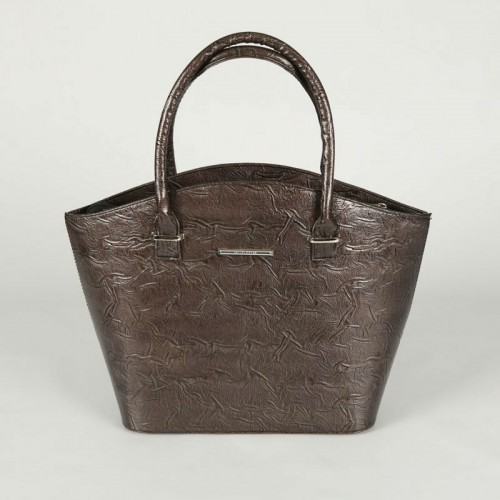 Женская сумка из заменителя кожи М64-212-4 серая