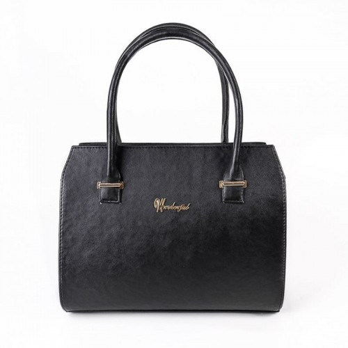 Жіноча каркасна сумка М50-46 чорна