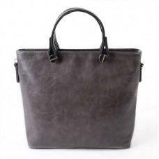 Женская сумка из искусственной кожи М61-50 серая