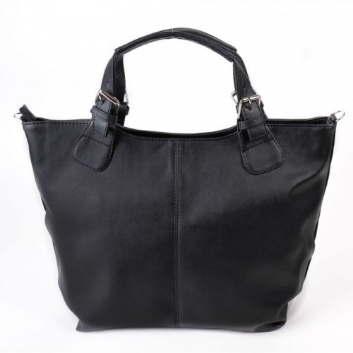 Жіноча сумка-трапеція М51-46 чорна