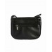 Женская маленькая сумка через плечо М55-47 черная