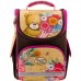 Рюкзак шкільний каркасний Kite Popcorn the Bear PO18-501S-2 коричневий