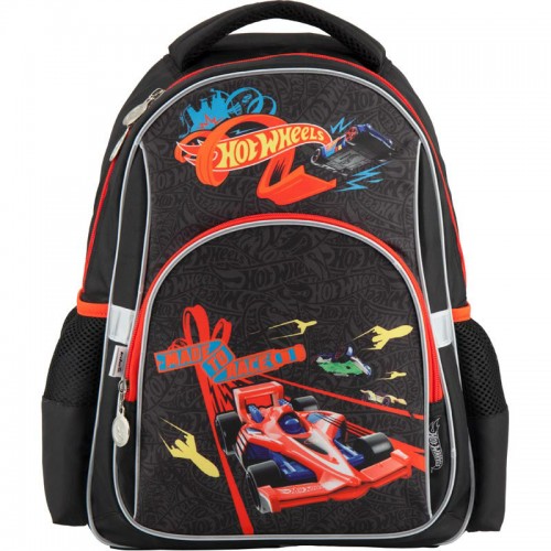 Рюкзак школьный Kite Hot Wheels HW18-513S черный